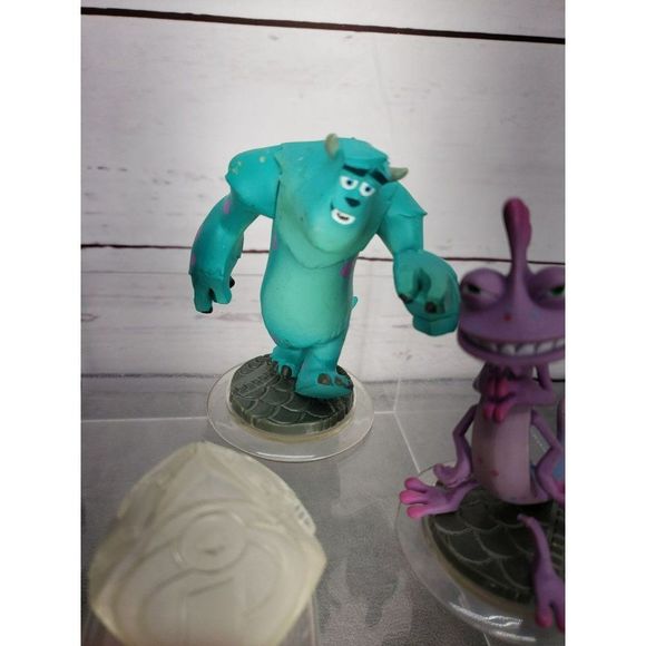 Disney Infinity Lot Of 7 THE INCREDIBLES, Monster Inc Sully, Jack Sparrow - Picture 6 of 11